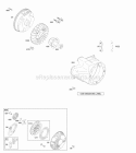 Blower HousingShrouds Flywheel Rewind Starter Diagram and Parts List for 20T132-0598-F1  Briggs and Stratton Engine